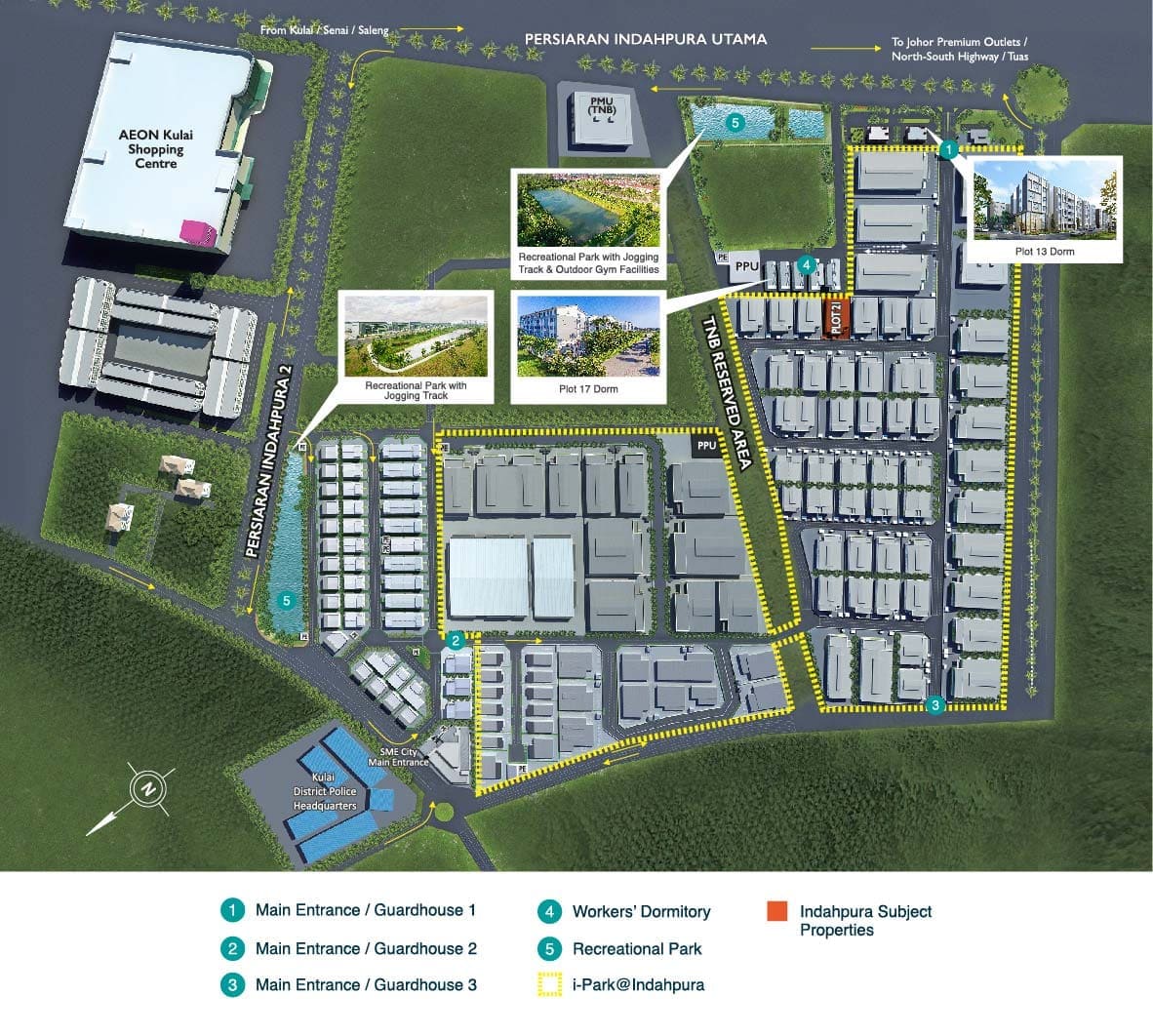 iparkindahpura-site plan-Plot 21-01-img